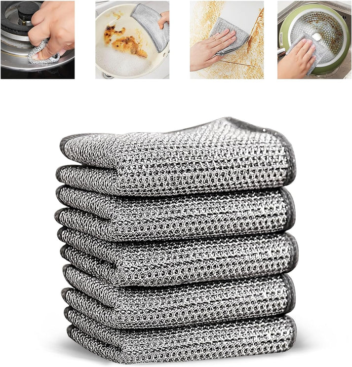 Non-Scratch Wire Dishcloth